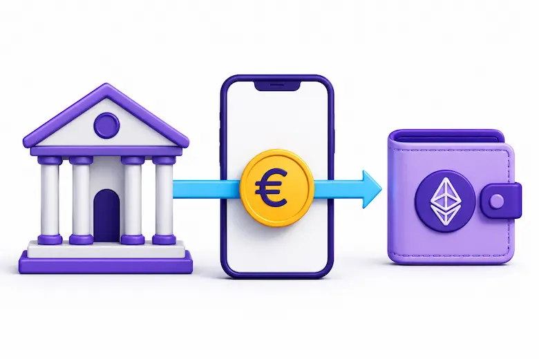 Dépôt en euros par virement SEPA sur Kraken