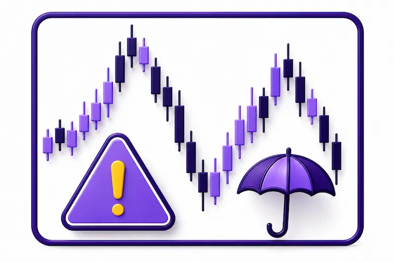 Illustration du risque de perte en capital sur les crypto-actifs